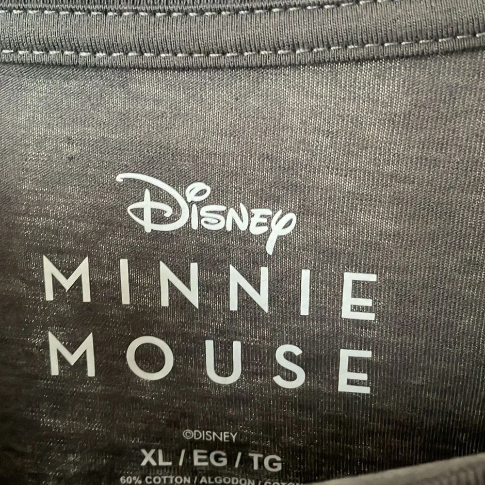 Adult XL Minnie Mouse Long Sleeve T-Shirt - Picture 3 of 4